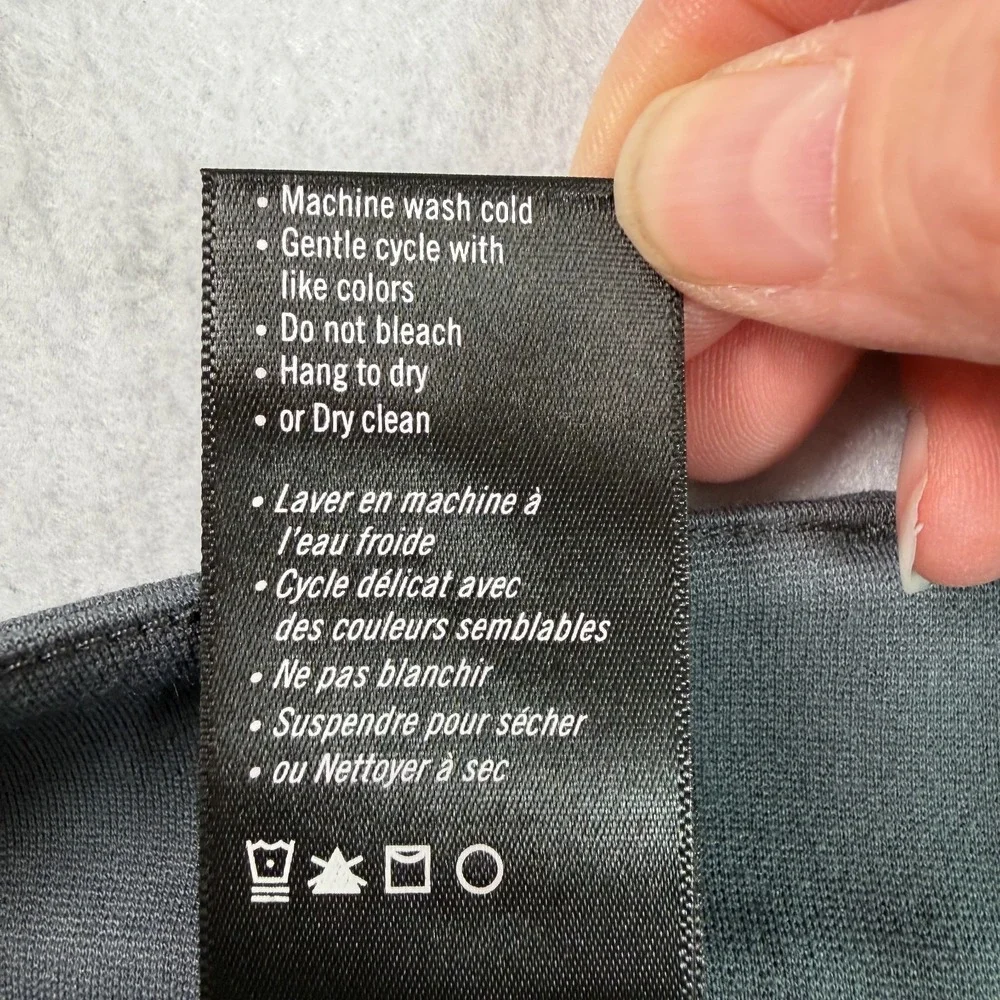 Paige Mens Stafford Trousers 40x33 Gray Performance Stretch Dress Pants Business
